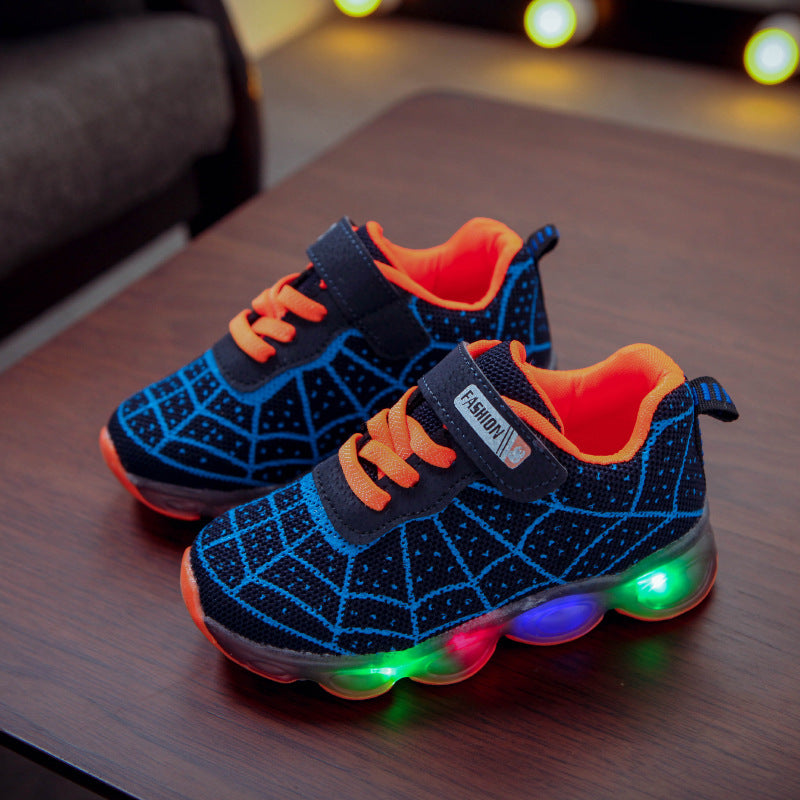 Children's glowing shoes