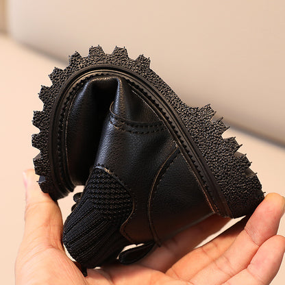 Children's autumn and winter shoes, children's Martin boots