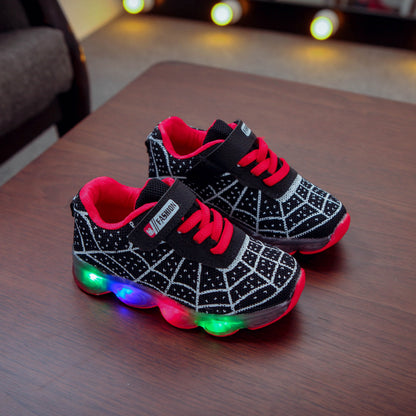 Children's glowing shoes
