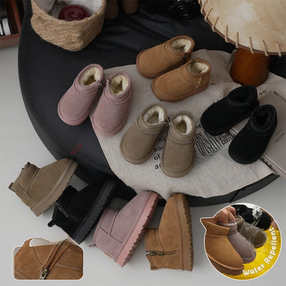 XSH Leather Children's Snow Boots