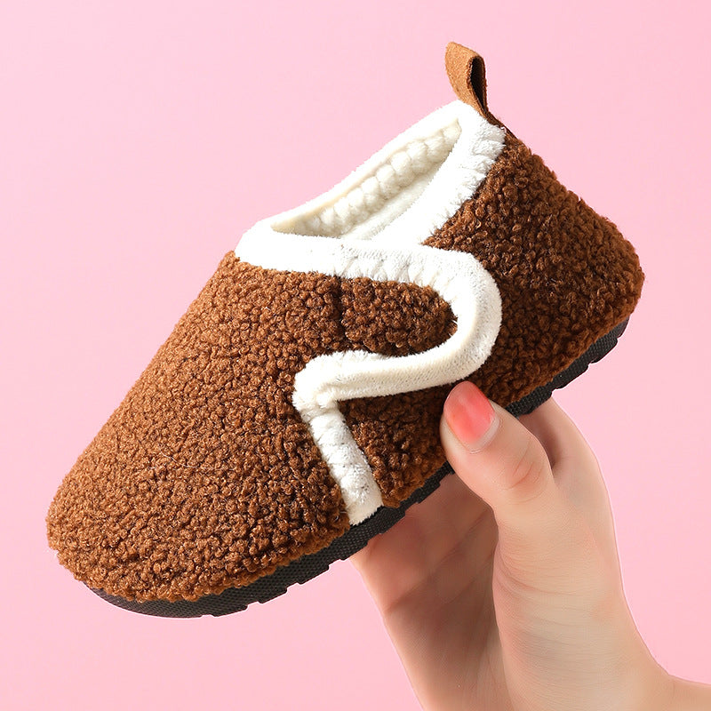 Children's cotton slippers