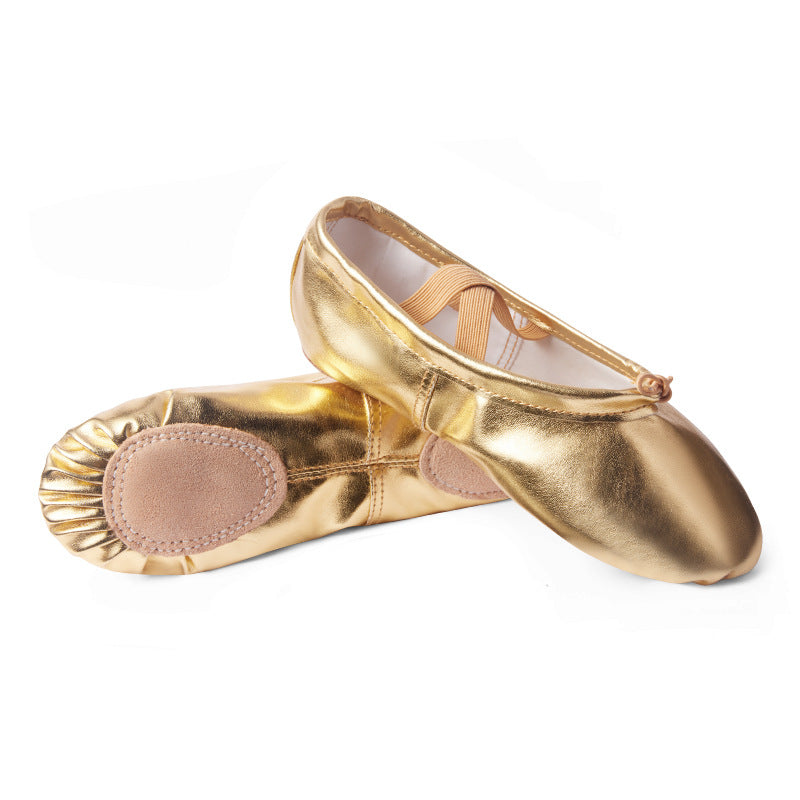 Children's Soft Bottom PU Leather Dance Shoes