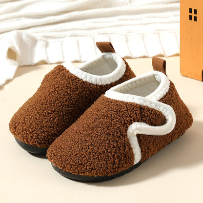 Children's cotton slippers