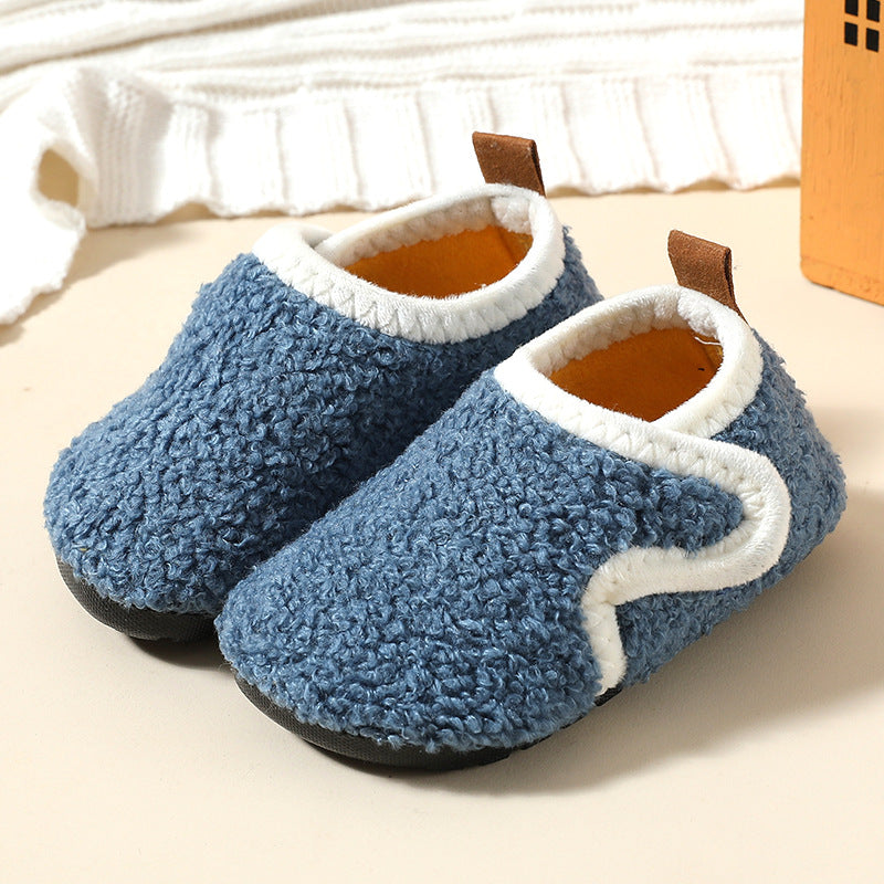 Children's cotton slippers