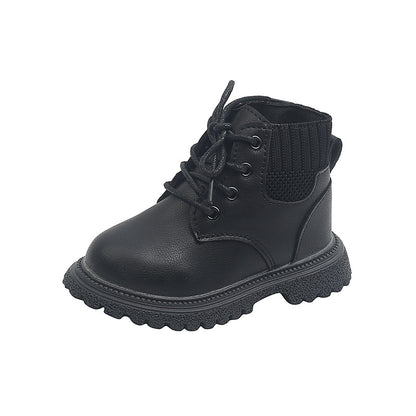 Children's autumn and winter shoes, children's Martin boots