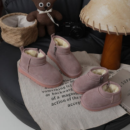 XSH Leather Children's Snow Boots