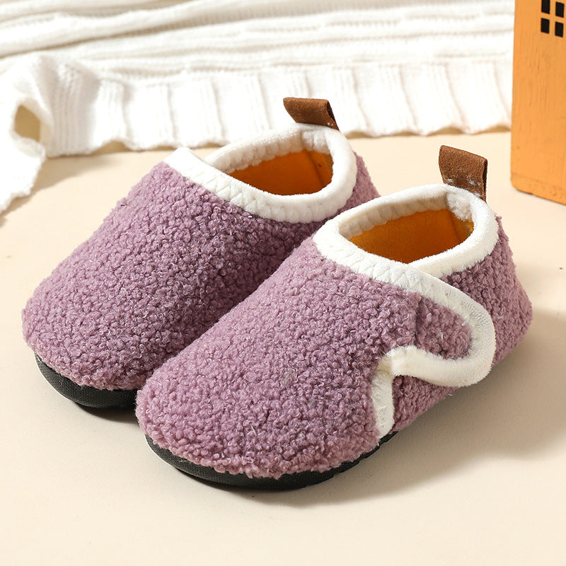 Children's cotton slippers