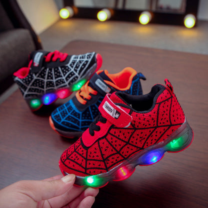 Children's glowing shoes