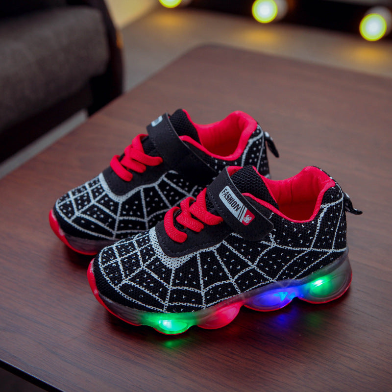 Children's glowing shoes